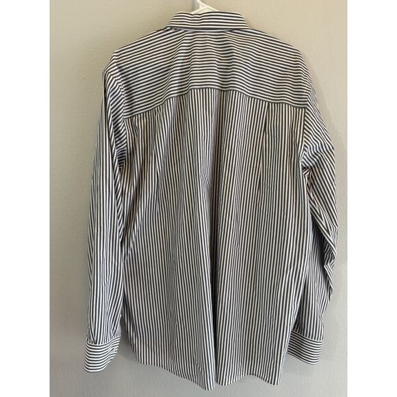 Cutter And Buck Long Sleeve XL Shirt Button Down Men’s Vertical Stripes EUC - Picture 2 of 5